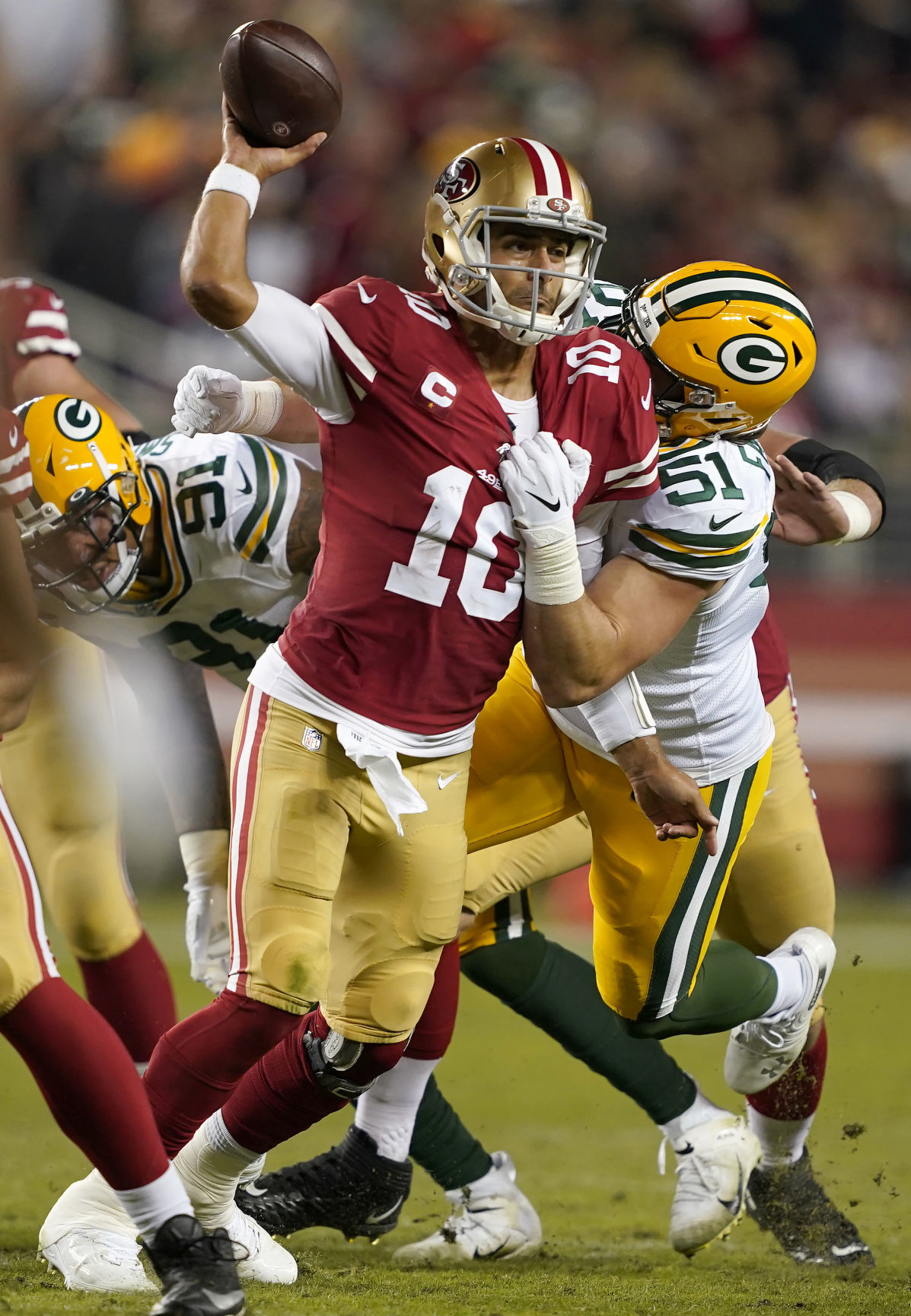 49ers 37, Packers 8